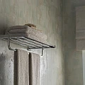 Полка Timo Selene 10058/00 для полотенец, хром