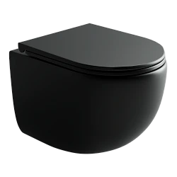 Унитаз подвесной Ceramica Nova UP CN4007MB черный матовый
