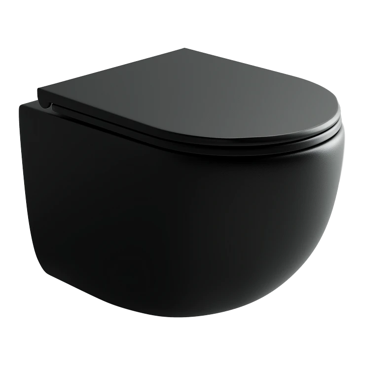 Унитаз подвесной Ceramica Nova UP CN4007MB черный матовый