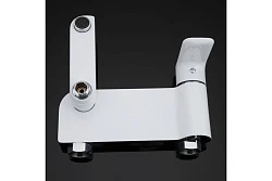 Смеситель для ванны с душем Gappo G3248 белый / хром