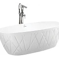 Акриловая ванна ESBANO Decor 170x80 ESVADECO белая глянцевая