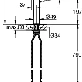 Смеситель для кухни Grohe Essence New 30294000 хром