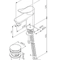 Смеситель для раковины AM.PM X-Joy F85A82100 хром