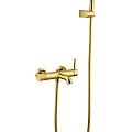 Смеситель для ванны с душем Boheme Uno Gold 463-G золото