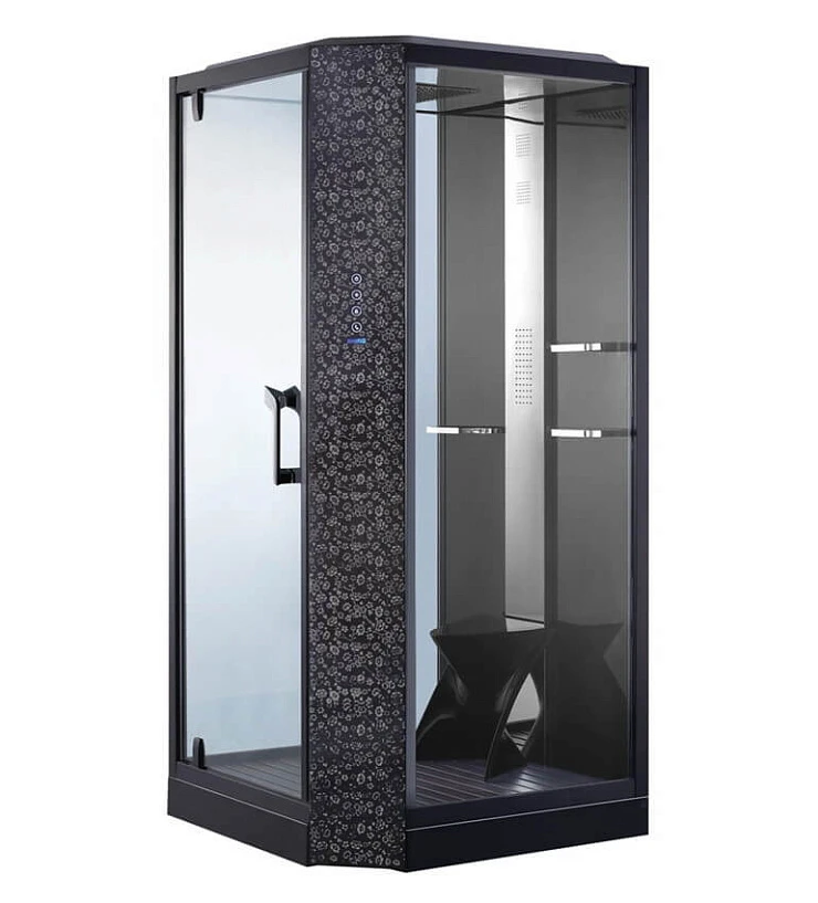 Душевая кабина Orans 100х100см SR-89101LS профиль черный