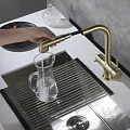 Смеситель для кухни Timo Saona 2346/02FL бронза