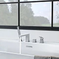 Смеситель на борт ванны Aquatek Либра AQ1648CR хром