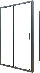 Душевой уголок Veconi Rovigo RV-072B 120x90 RV072B-12090-01-C4 черный матовый, стекло прозрачное