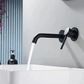 Смеситель для раковины Aquatek Европа AQ1313MB с внутренней частью, матовый черный