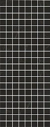 Декор Алькала черный мозаичный глянцевый 20x50x0,8, 1, шт