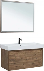 Мебель для ванной Aquanet Nova Lite 100 дуб рустикальный 1 ящик