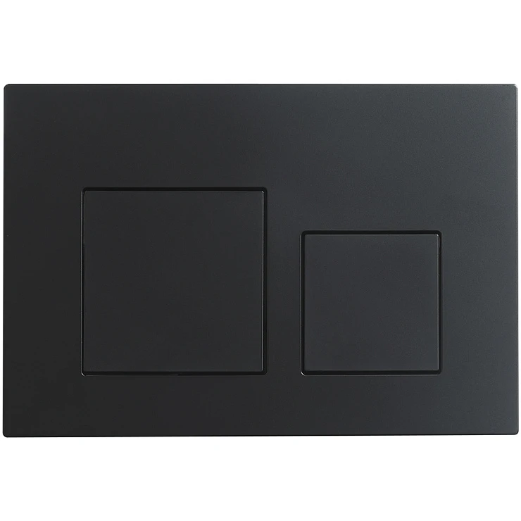 Кнопка смыва Veconi Flush V4 FLV4-B черная матовая