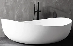 Акриловая ванна ABBER 180x110 AB9239 белая глянцевая