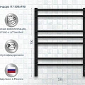 Полотенцесушитель электрический Aquatek Пандора П7 50х70 AQ EL RPC0770BL черный муар
