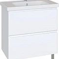 Тумба с раковиной SanStar Arista 100 235.1-1.5.1.К белая глянцевая