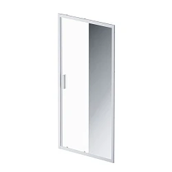 Дверь душевая в нишу AM.PM Gem 100см W90G-100-1-195MMir профиль хром, стекло прозрачное/зеркальное
