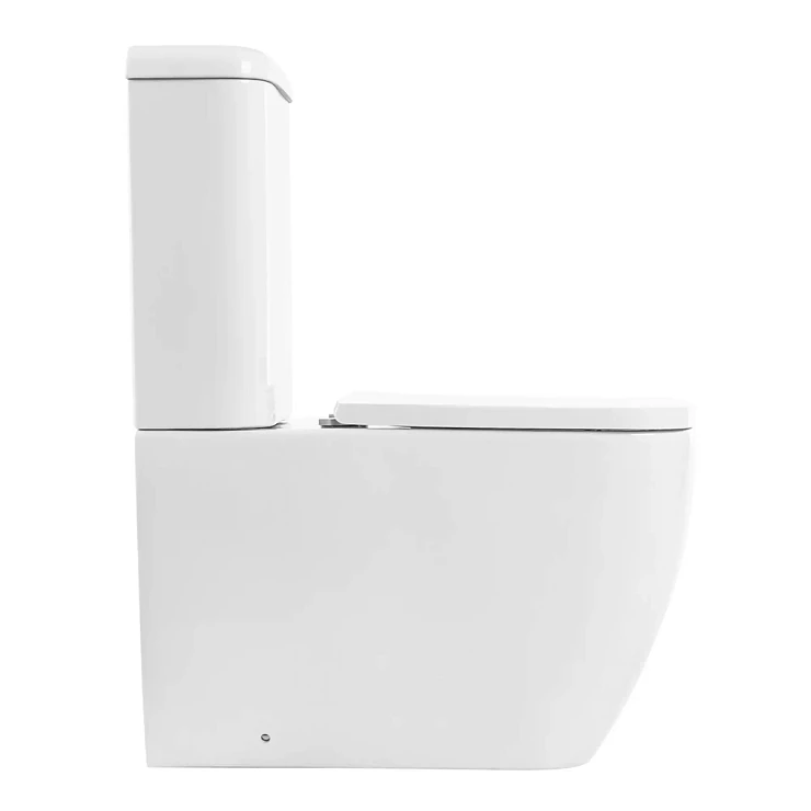 Унитаз напольный BelBagno Alpina BB10100CP с бачком BB10100T и крышкой-сиденьем BB309SC белый глянец
