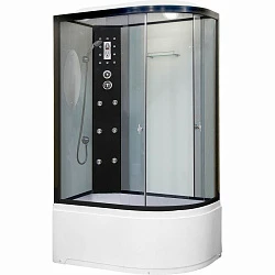 Душевая кабина Niagara Ultra 120х80см NG-1910 L профиль черный