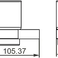 Стакан Aquanet 5684 хром
