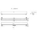Душевой лоток Berges Super Slim 100 092155 золото глянец