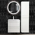 Комлпект мебели Art&Max Platino AM-Platino-1000-2C-SO-BM-Cer белый матовый