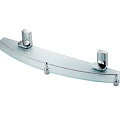 Полка Wasserkraft Leine K-5024 с ограничителем, хром