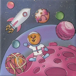 Декор Космос 5 20x20x0,69, 1, шт