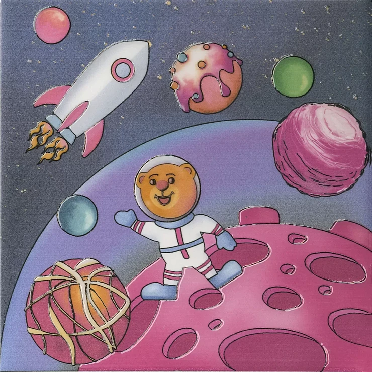 Декор Космос 5 20x20x0,69, 1, шт