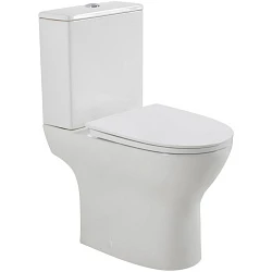 Унитаз-компакт BelBagno Lounge BB045CPR с бачком BB045/051T и крышкой-сиденьем