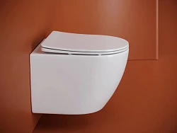 Унитаз подвесной Ceramica Nova Uno CN11001T белый глянец