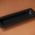 Раковина встраиваемая Ceramica Nova Grace 120см CN7016MB черная матовая