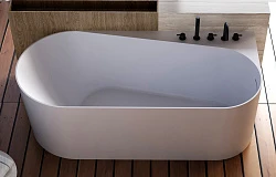 Акриловая ванна ABBER 170x78 AB9496-1.7 R белая глянцевая