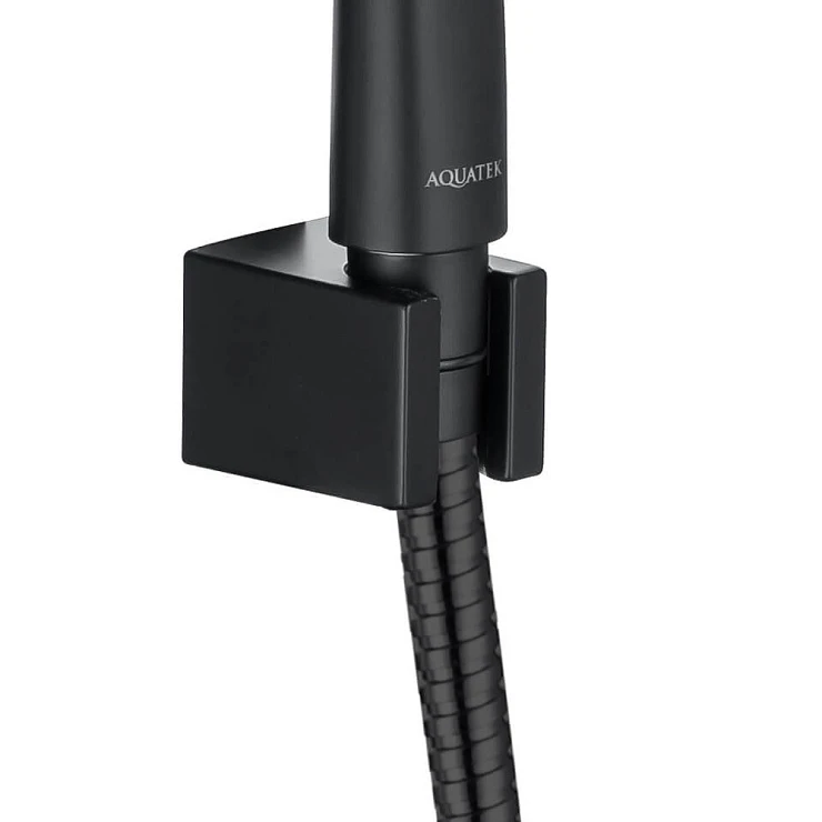 Душевой гарнитур Aquatek AQ2010MB черный матовый