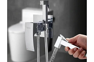 Смеситель с гигиеническим душем Gappo Jacob G7207-1 хром