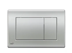 Кнопка смыва AlcaPlast M272 хром матовая