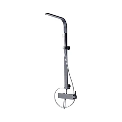 Душевая стойка Bravat Arc D224C-ENG хром
