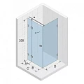 Душевой уголок Riho SZ Scandic NXT X203 80х80см R G001054120 профиль хром, стекло прозрачное