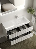 Тумба под раковину Sancos Snob R правая 100 см Bianco SNR100RW