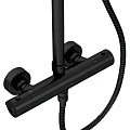 Душевая стойка Cersanit Brasko Black A63112 черная матовая