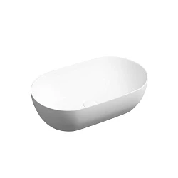 Раковина накладная Ceramica Nova Twist CN12001MW белая матовая