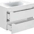 Тумба с раковиной Vincea Fine 80 белая глянцевая