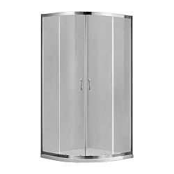 Душевой уголок Azario Milton 90х90см AZ-ND2142 900 FOG профиль хром, стекло матовое