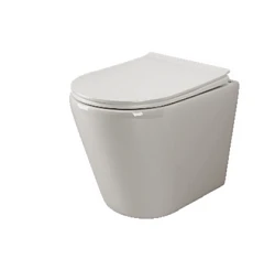 Чаша для унитаза-компакта Ceramica Nova Highlight Rimless CN1802-B c сиденьем-крышкой