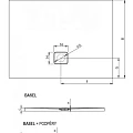 Душевой поддон Riho Basel 90х140см D005027005 белый
