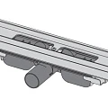 Душевой лоток AlcaPlast APZ101 650 с опорами, хром