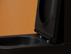 Унитаз-компакт Ceramica Nova Metropol CN4001TMB черный матовый