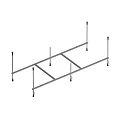 Каркас для ванны AM.PM X-Joy W88A-170-070W-R серый