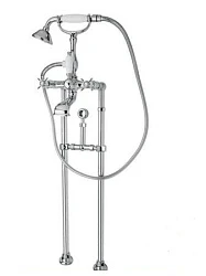 Напольный смеситель для ванны с душем Cezares LORD-VDPS-01-Bi хром