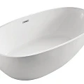 Акриловая ванна Azario LEEDS 168,5х84х58 LEE17085 белая глянцевая