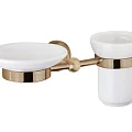 Стакан Cezares Aphrodite APHRODITE-STTS-02 с мыльницей, бронза